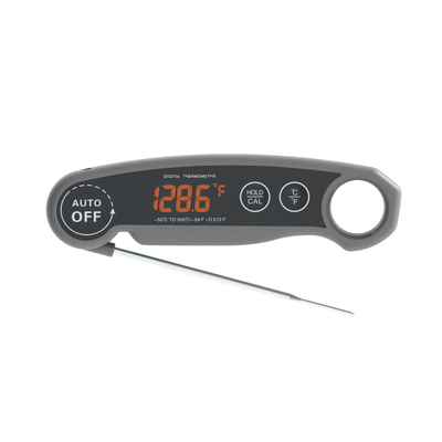 Good price Thermomètre de viande pliable de thermomètre de nourriture de Digital de sonde pour le barbecue de Liquide de lait en ligne