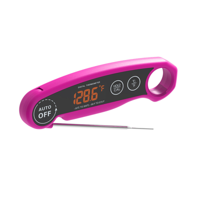 Good price l'instant grillant extérieur d'intérieur numérique de thermomètre de viande de la batterie 3.7V rechargeable a lu le thermomètre de viande en ligne