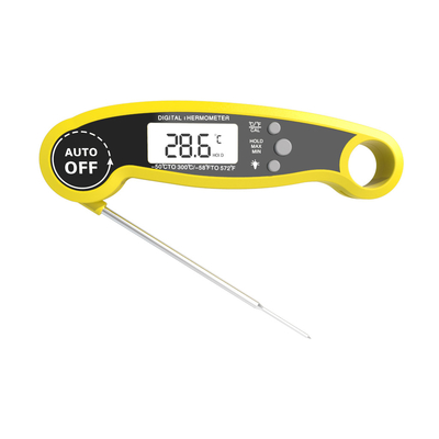 Good price L'instant de barbecue de sucrerie de lait de cuisine a lu le thermomètre de cuisson avec la sonde pliable en ligne