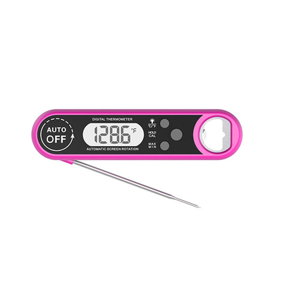 Good price Thermomètre à viande étanche IP67 Digital avec affichage à cristaux liquides lumineux de l'ouvre-bouteille 2S en ligne