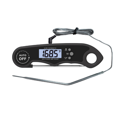 Good price Double nourriture de sonde faisant cuire le thermomètre de viande avec l'alarme pour le four en ligne