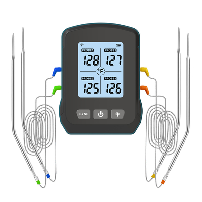 Good price Thermomètres de viande sans fil de Digital de SUS d'ABS d'ODM d'OEM avec l'APPLI futé en ligne