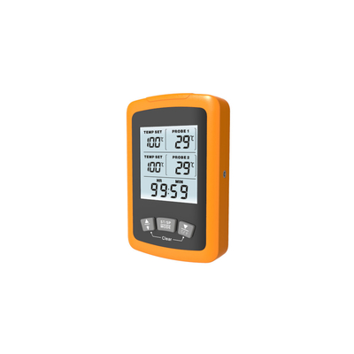Good price Conjuguent le thermomètre de viande de Digital de 2 sondes pour des fumeurs grillent le chronométreur de compte à rebours en ligne