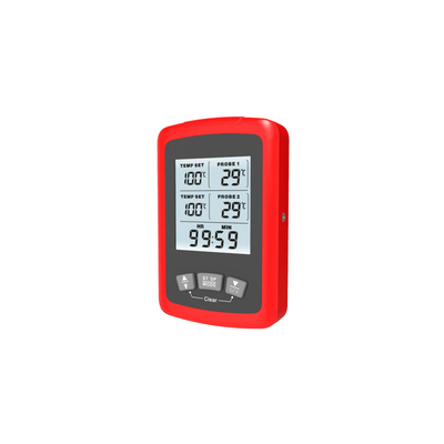 Good price Le thermomètre de viande sans fil de double double sonde avec 2 sondes éclairent la place à contre-jour en ligne