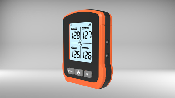 Good price Thermomètre de viande électrique de fourche du fumeur 4 d'Oven Wireless Meat Thermometers For en ligne