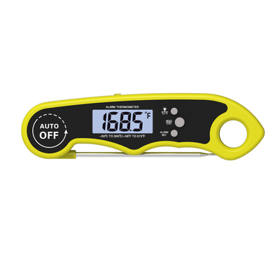 Good price Jaune de thermomètre de viande de sonde de gril de torréfaction double en ligne