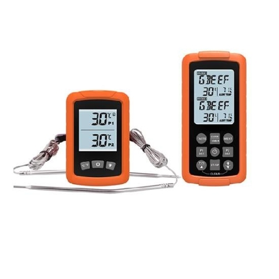 Good price Thermomètre de viande sans fil de barbecue avec la surveillance à basse température d'alarme pour Oven Grill en ligne