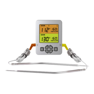 Good price Double cuisson sans fil de BARBECUE de fumeur de bifteck de thermomètre de viande de sonde en ligne