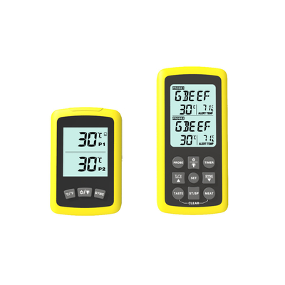 Good price Thermomètre sans fil de barbecue de viande avec la sonde à double température en ligne